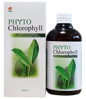 ไฟโต คลอโรฟิลล์ Phyto Chlorophyll ราคาถูก คุณภาพสูง ประกอบด้วยสาหร่ายลอเรลล่า เปปเปอร์มิ้นต์